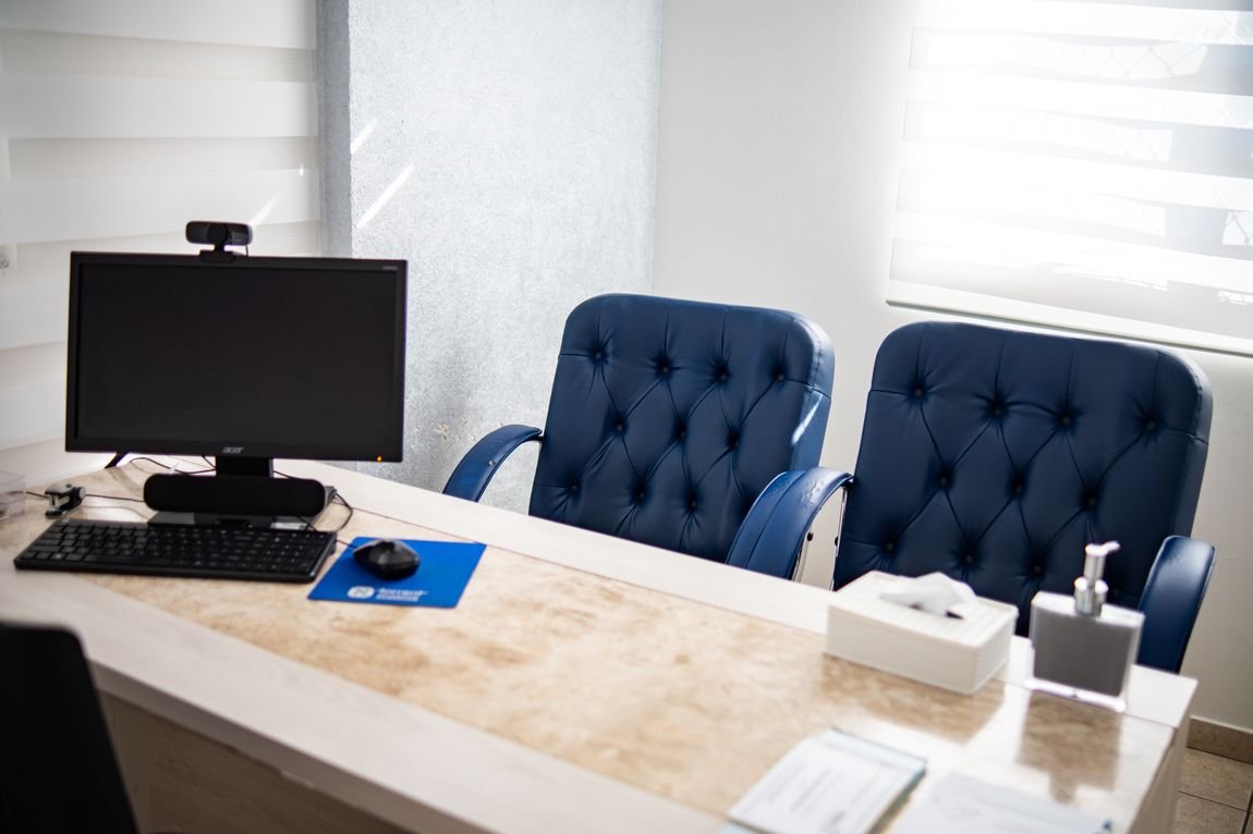 Ambiente acolhedor da Clínica Viva Melhor em Londrina